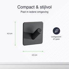 Afbeelding in Gallery-weergave laden, EAVY Handdoekhaakjes Zelfklevend - Set van 2 Handdoek Haakjes