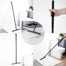 Afbeelding in Gallery-weergave laden, EAVY Vloerwisser RVS - 135 cm - Vloertrekker met Steel - Vloerwisser Badkamer