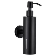 Afbeelding in Gallery-weergave laden, EAVY - Zeeppompje - Zeepdispenser Wandmontage - Zwart - Hangend - RVS