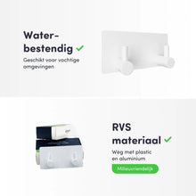 Afbeelding in Gallery-weergave laden, EAVY - Zelfklevende handdoekhaakjes