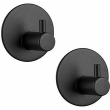 Afbeelding in Gallery-weergave laden, EAVY Zelfklevende Handdoekhaakjes – Set van 2 Handdoekhouders - RVS