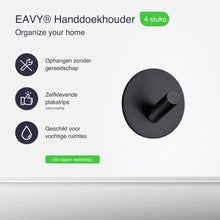 Afbeelding in Gallery-weergave laden, EAVY Zelfklevende Handdoekhaakjes