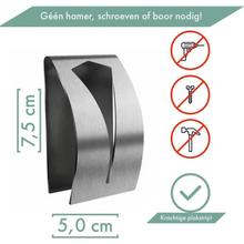 Afbeelding in Gallery-weergave laden, RVS Handdoekhouder 2 stuks - Zelfklevend - Handdoek Klem - Handdoek haak