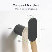 Afbeelding in Gallery-weergave laden, Set van 2 handdoekhaakjes