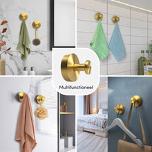 Afbeelding in Gallery-weergave laden, EAVY Wandhaak Set - Goud 2 stuks