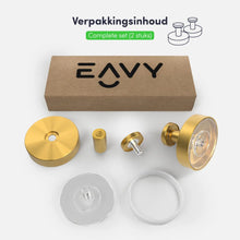 Afbeelding in Gallery-weergave laden, EAVY Wandhaak Set - Goud 2 stuks