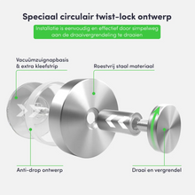 Afbeelding in Gallery-weergave laden, EAVY Wandhaak Set - Zilver 2 stuks