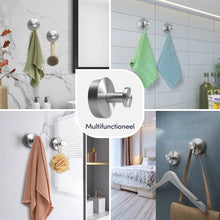 Afbeelding in Gallery-weergave laden, EAVY Wandhaak Set - Zilver 2 stuks