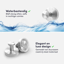 Afbeelding in Gallery-weergave laden, EAVY Wandhaak Set - Zilver 2 stuks