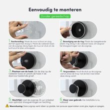 Afbeelding in Gallery-weergave laden, EAVY Wandhaak Set - Zwart 2 stuks