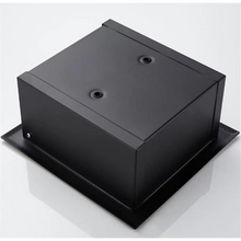 Afbeelding in Gallery-weergave laden, Zwarte inbouw toiletrolhouder voor in de muur