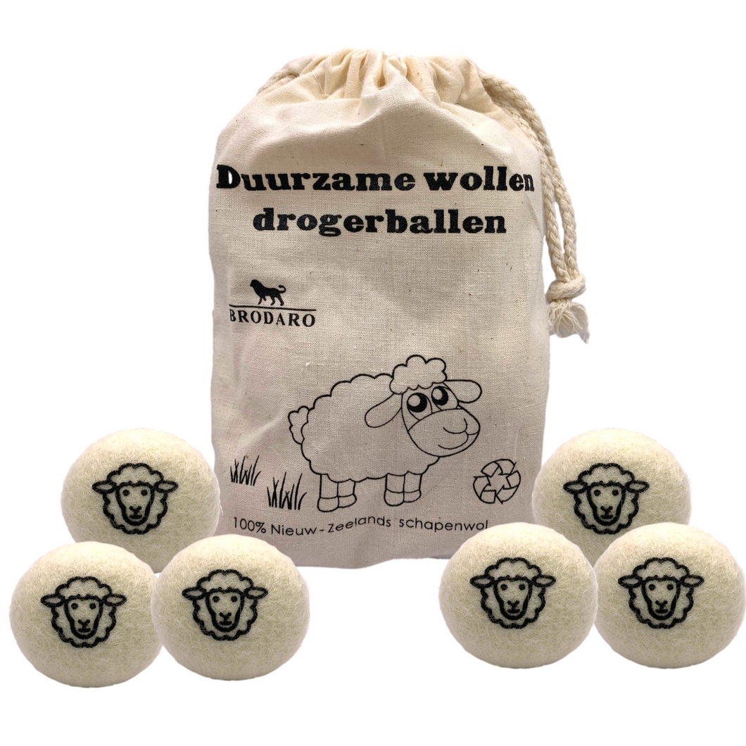 Drogerballen 6 stuks