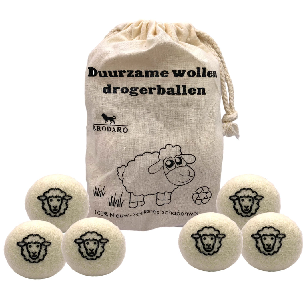 Drogerballen 6 stuks (Alleen vandaag 1 + 1 GRATIS)