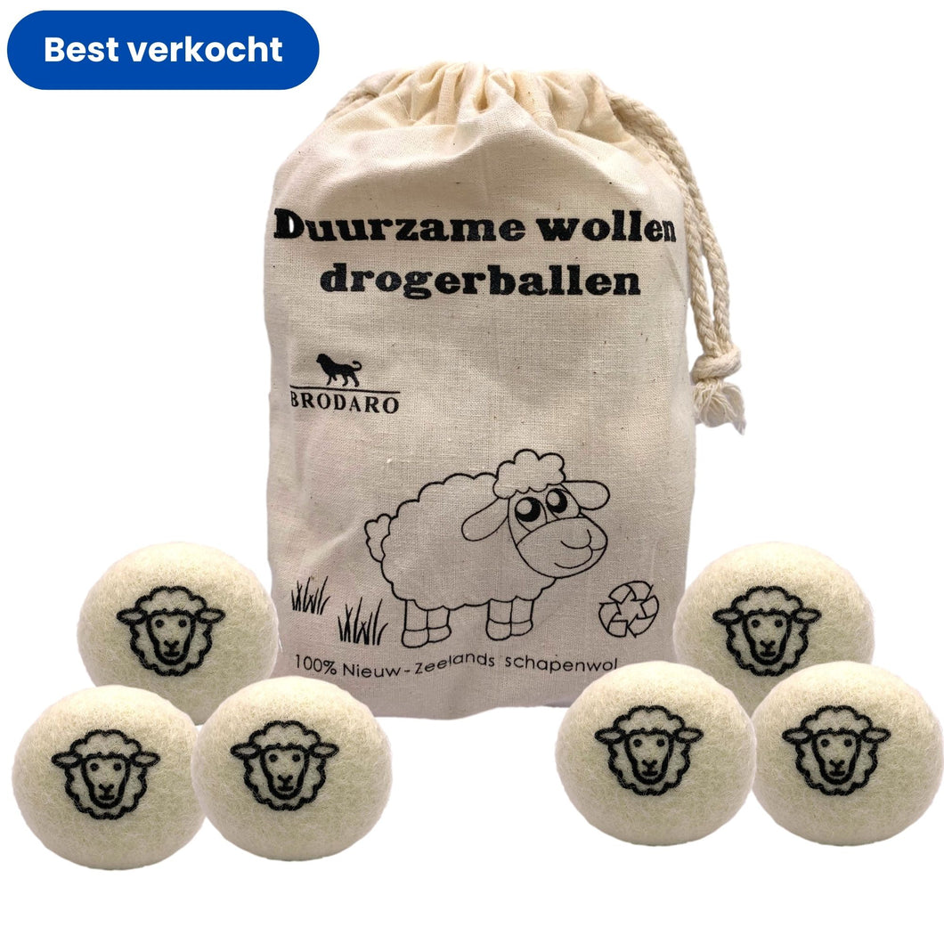 Drogerballen 6 stuks