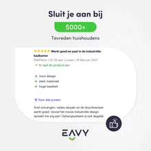 Afbeelding in Gallery-weergave laden, EAVY Luxe Douchewisser met Ophanghaak – Raamwisser - Siliconen - Wit
