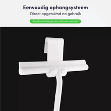 Afbeelding in Gallery-weergave laden, EAVY Luxe Douchewisser met Ophanghaak – Raamwisser - Siliconen - Wit
