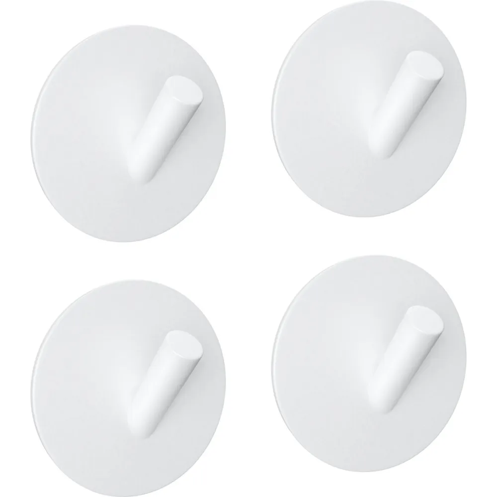 EAVY - Set van 4 Zelfklevende handdoekhaakjes