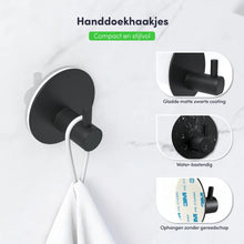 Afbeelding in Gallery-weergave laden, EAVY WC Rolhouder &amp; Toiletborstel &amp; handdoekhaakjes (VOORDEEL BUNDEL)
