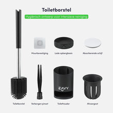 Afbeelding in Gallery-weergave laden, EAVY WC Rolhouder &amp; Toiletborstel &amp; handdoekhaakjes (VOORDEEL BUNDEL)
