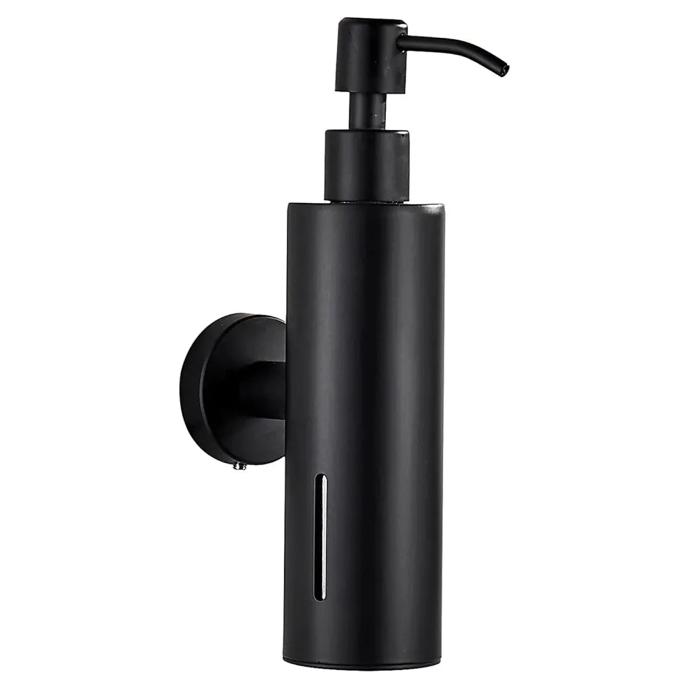 EAVY - Zeeppompje - Zeepdispenser Wandmontage - Zwart - Hangend - RVS