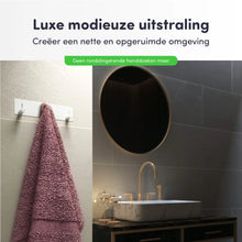 Afbeelding in Gallery-weergave laden, EAVY - Zelfklevende handdoekhaakjes RVS - handdoekhouder - wandhaak - plakhaak - Wit
